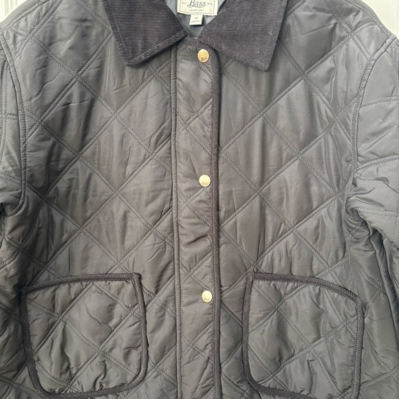 NWT GH Bass & CO Quilted Black Barn Jacket - Picture 14 of 14